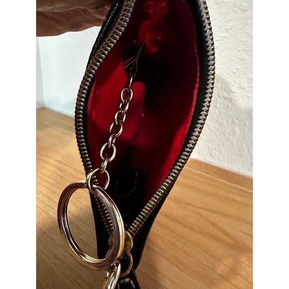 Dooney & Bourke Slim Wristlet Signature Floral Varsity EUC - Picture 2 of 5